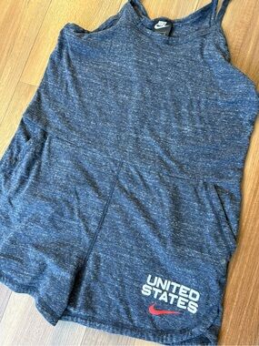 NWT Nike United States Navy Romper w/pockets